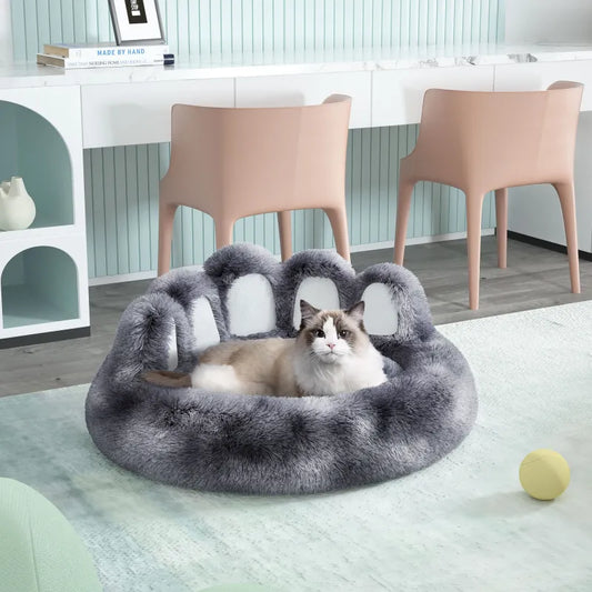 Cute Bear Paw Dog Bed