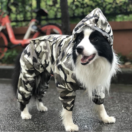Waterproof Border Shepherd Raincoat