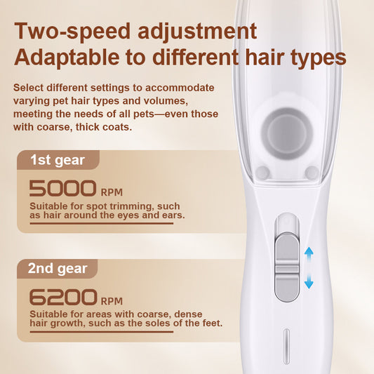 Self Priming Pet Paw Hair Trimmer