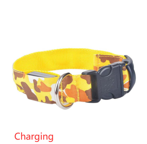 Camouflage Luminous LED Dog Collar