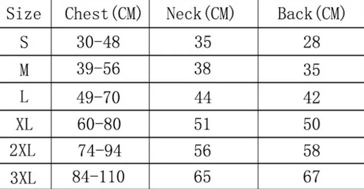 Polyester Dog Cooling Clothes