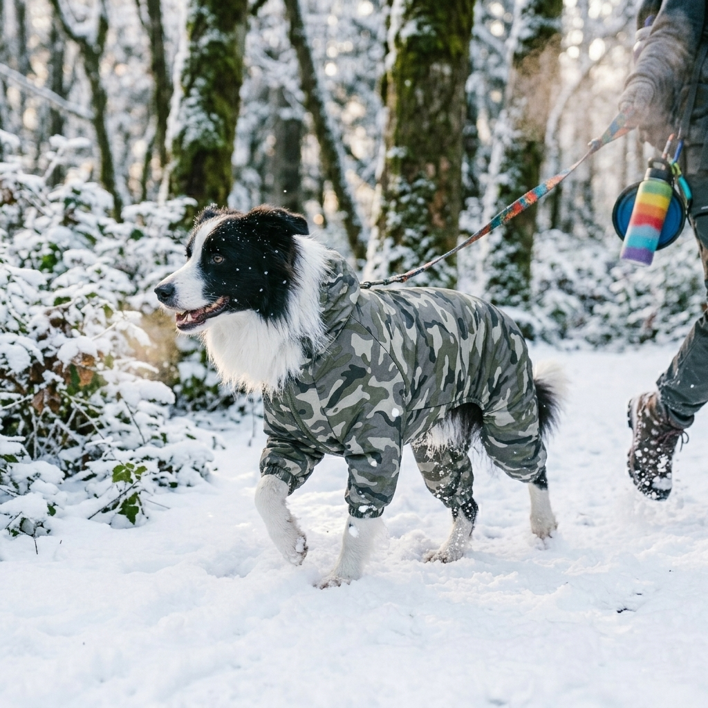 Waterproof Border Shepherd Raincoat