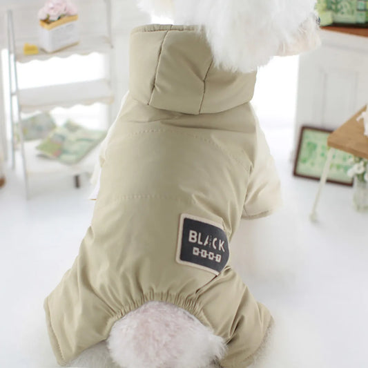 Hooded Shoulder Cap Dog Clothes