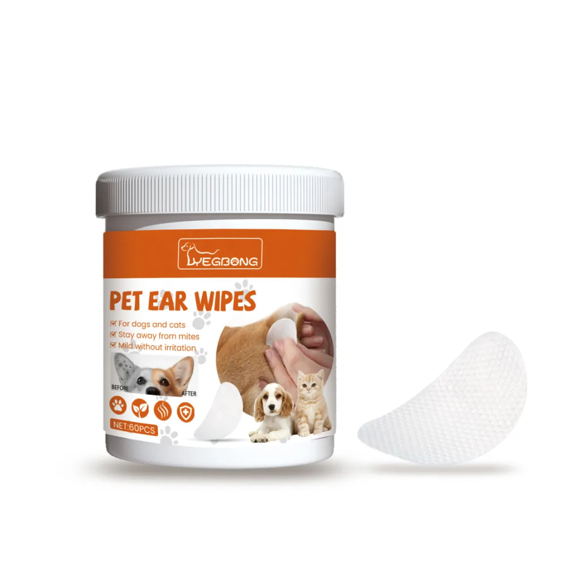 Pet Ear Cleaning Wipes