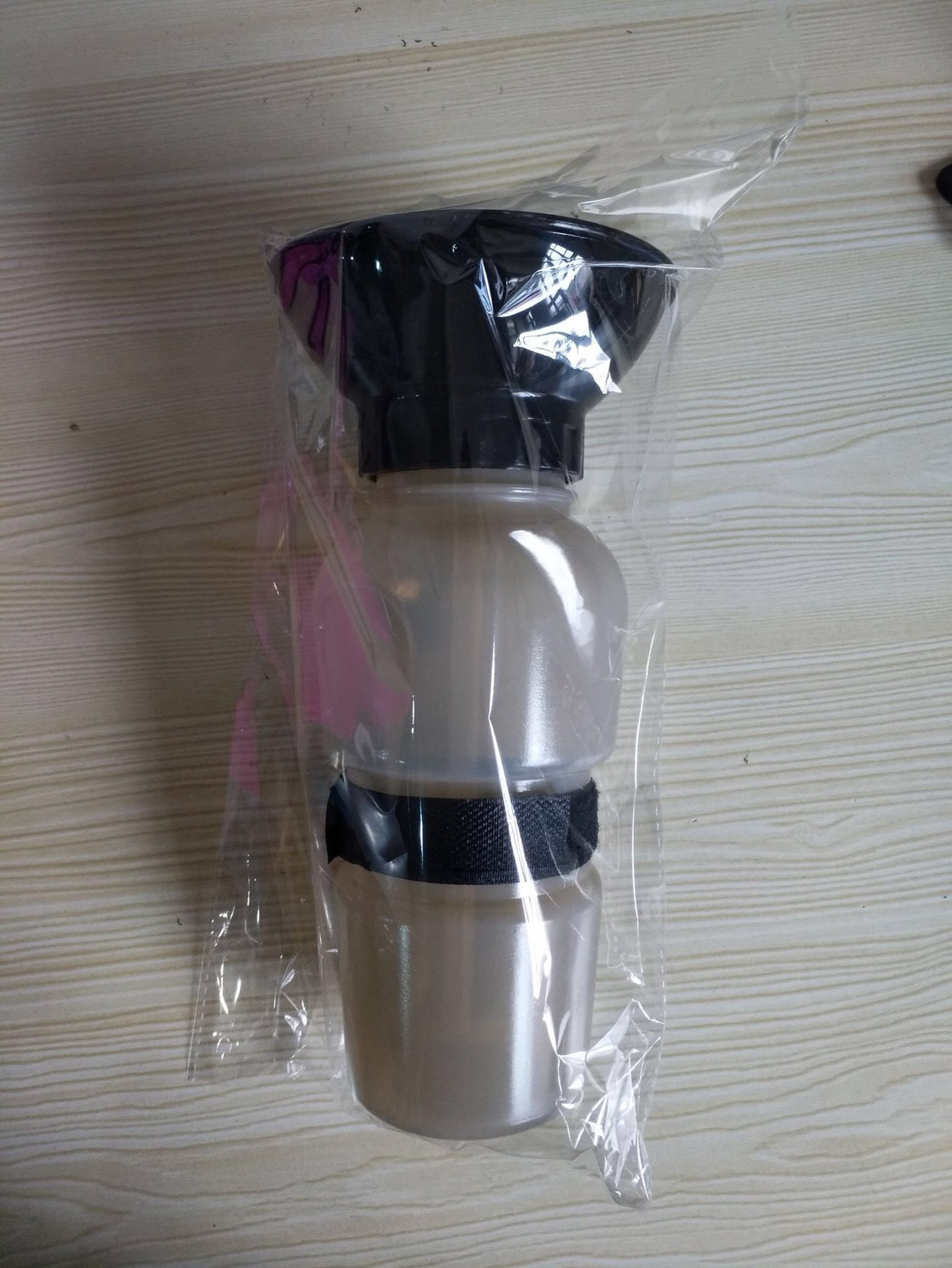 Portable Squeeze Dog and Cat Water Bottle with Travel Bowl