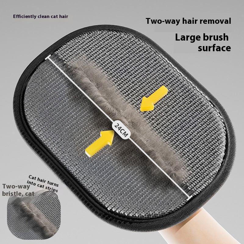 Electrostatic Cat Hair Removal Glove Brush
