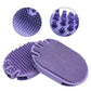 Dual-Sided Pet Shampoo Brush