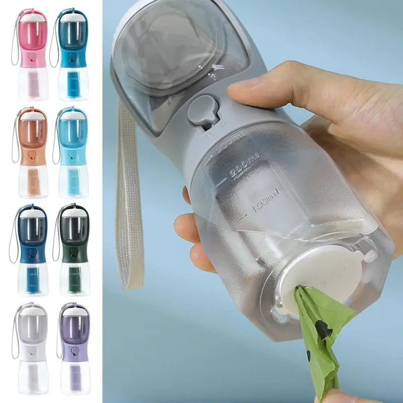 Portable 3-in-1 Dog Water and Food Travel Cup