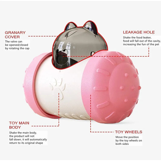 Interactive Treat Dispensing Dog Toy