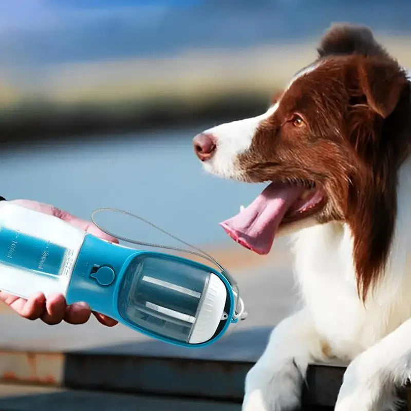 Portable 3-in-1 Dog Water and Food Travel Cup