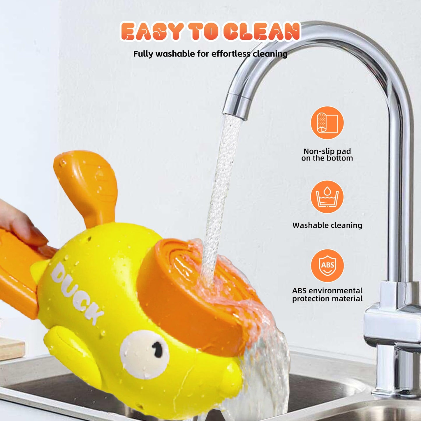 Duck Shape Interactive Dog Treat Dispenser Toy