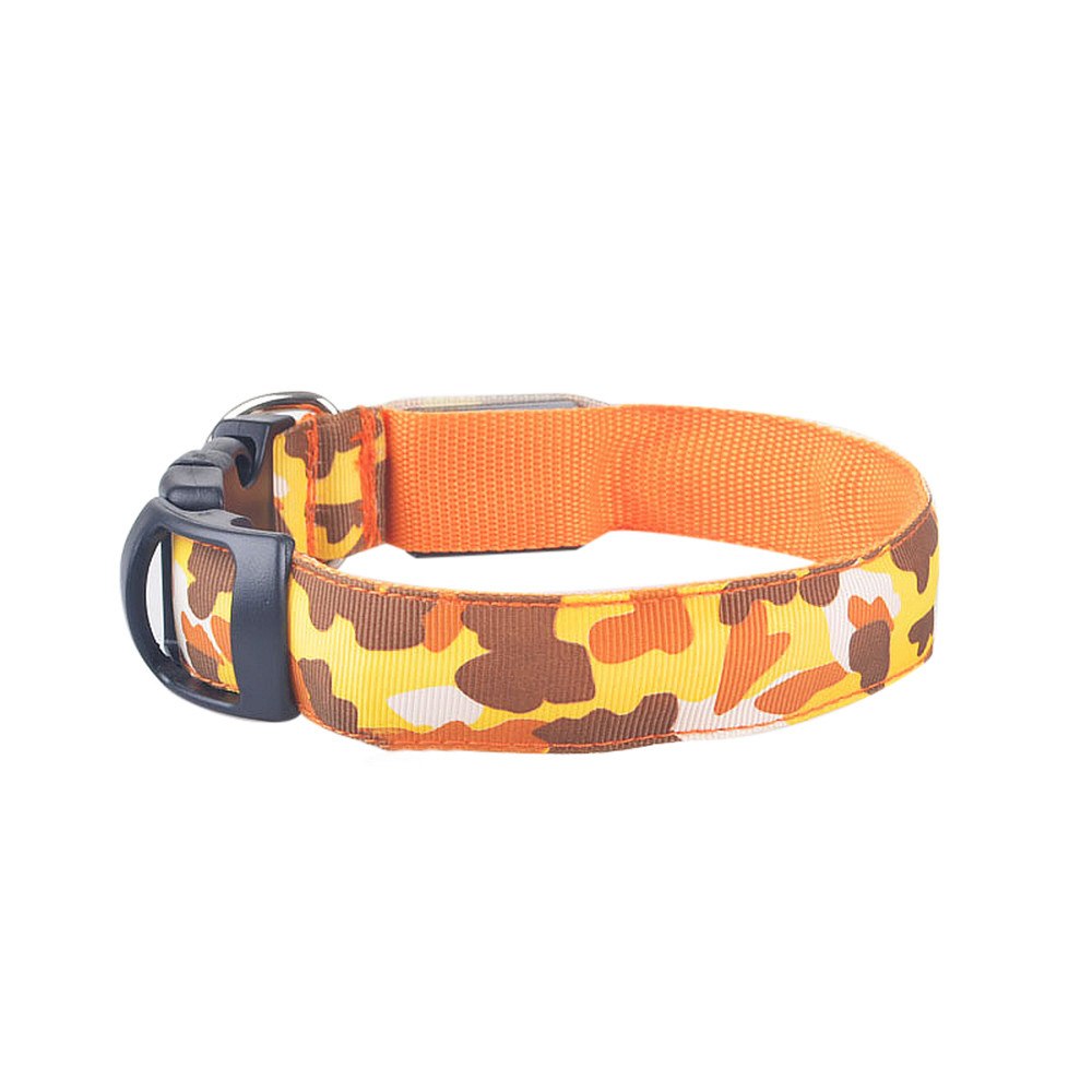 Camouflage Luminous LED Dog Collar