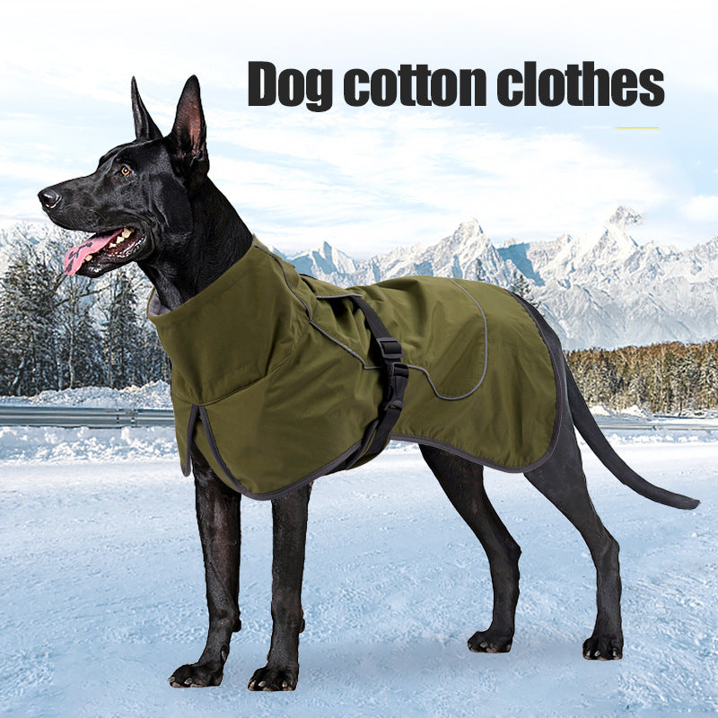 Warm Winter Coat for Big Dogs