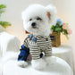 Vintage Heart Dog Outfit
