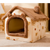 Foldable Enclosed Warm Dog House