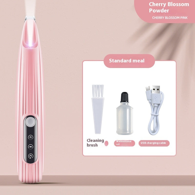 LED Pet Paw Hair Trimmer Electric Dog and Cat Clipper