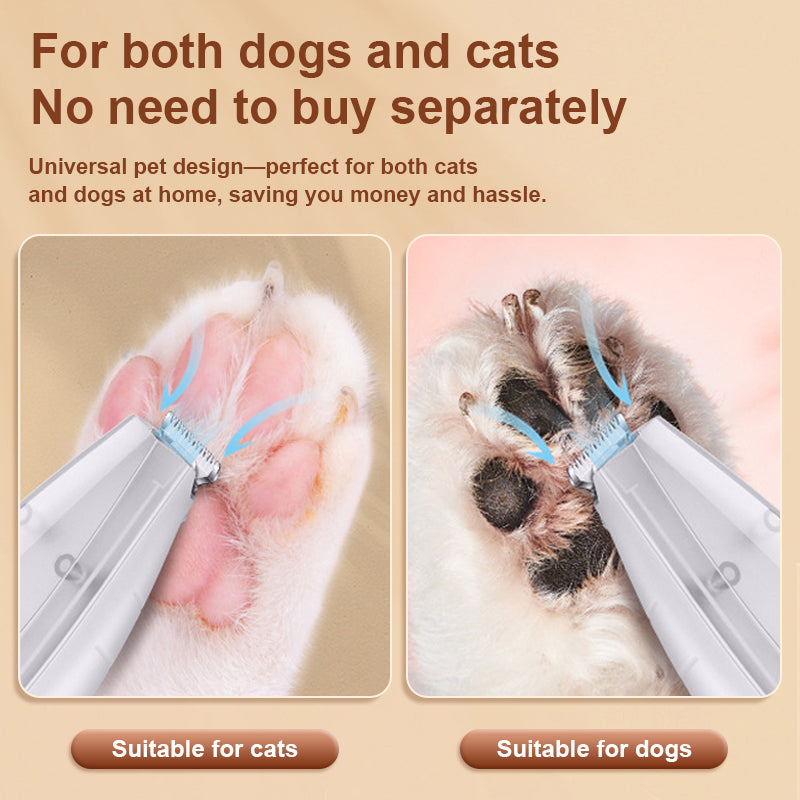 Self Priming Pet Paw Hair Trimmer