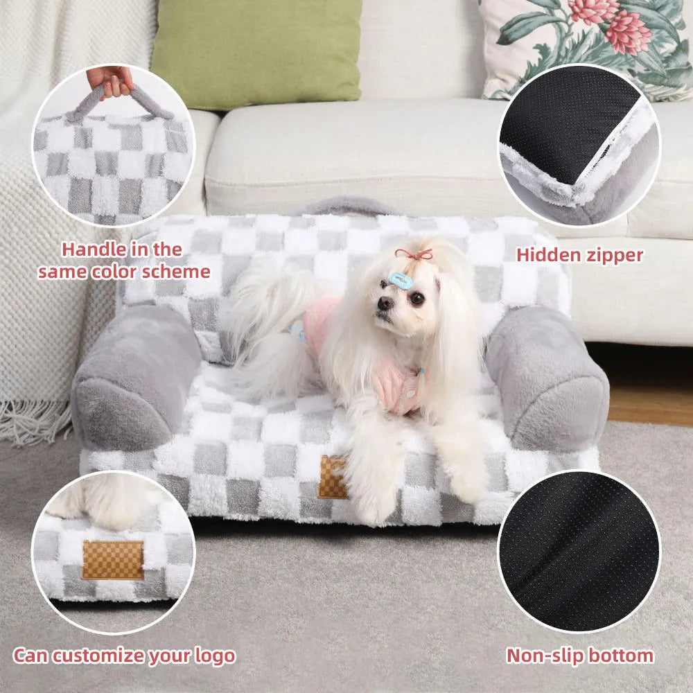 Eco-Friendly Orthopedic Calming Pet Bed
