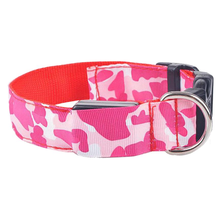 Camouflage Luminous LED Dog Collar