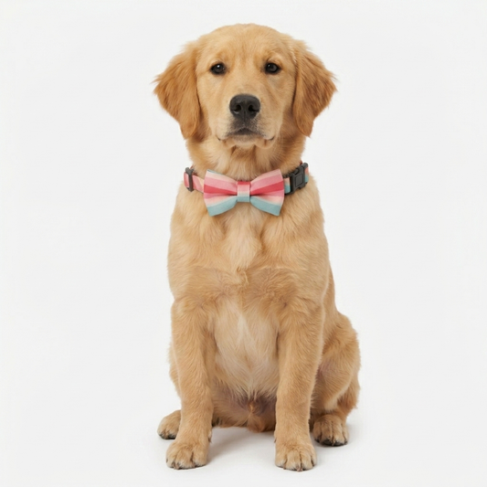 Adjustable Dog Gentleman Tie Collar