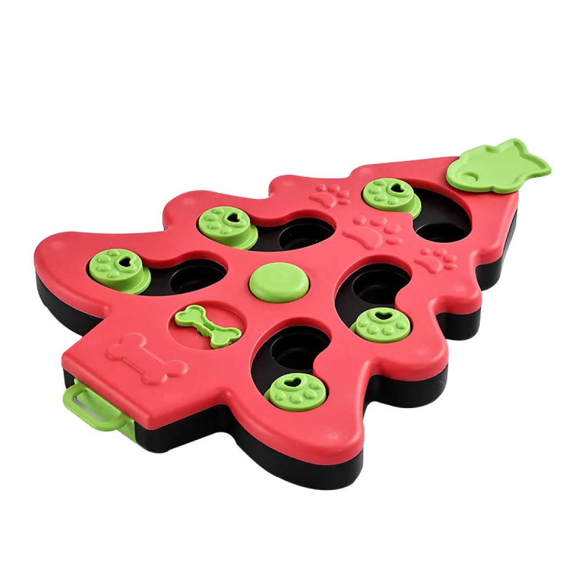 Christmas Tree Interactive Dog Bowl