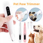 LED Pet Paw Hair Trimmer Electric Dog and Cat Clipper