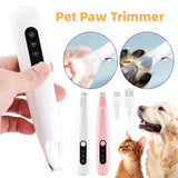 LED Pet Paw Hair Trimmer Electric Dog and Cat Clipper