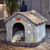 Foldable Enclosed Warm Dog House