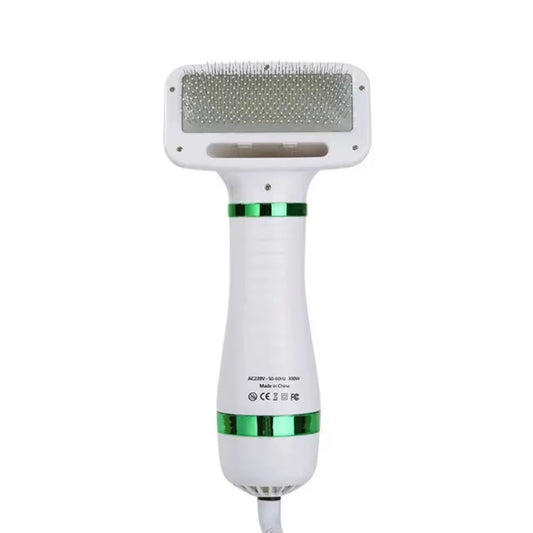 2-In-1 Pet Hair Dryer & Slicker Brush – Fast, Gentle Grooming at Home