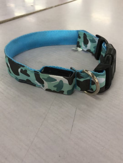 Camouflage Luminous LED Dog Collar