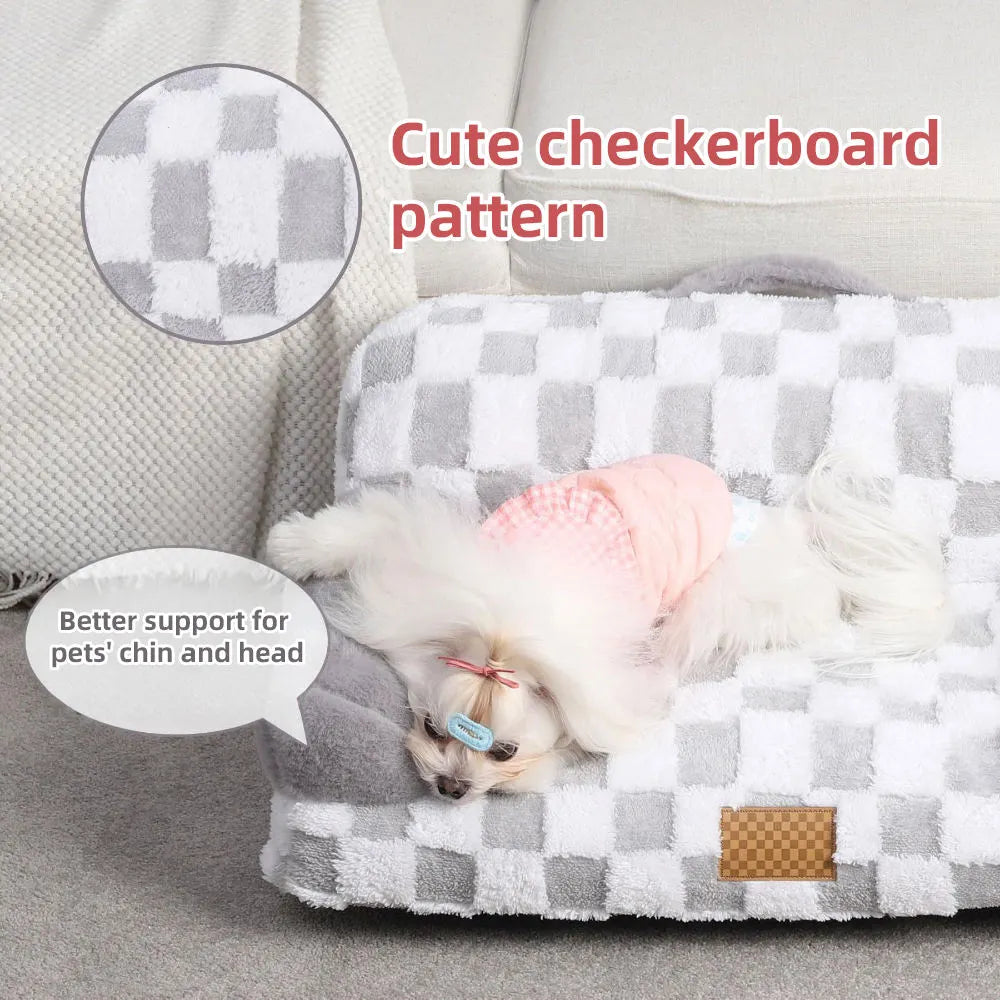 Eco-Friendly Orthopedic Calming Pet Bed