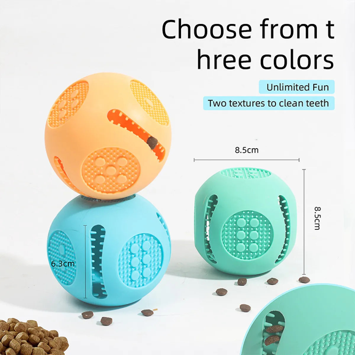 Silicone Dog Food Leak Toy
