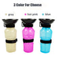 Portable Squeeze Dog and Cat Water Bottle with Travel Bowl