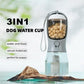 Portable 3-in-1 Dog Water and Food Travel Cup