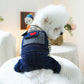 Vintage Heart Dog Outfit