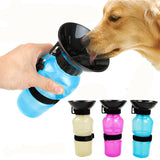Portable Squeeze Dog and Cat Water Bottle with Travel Bowl