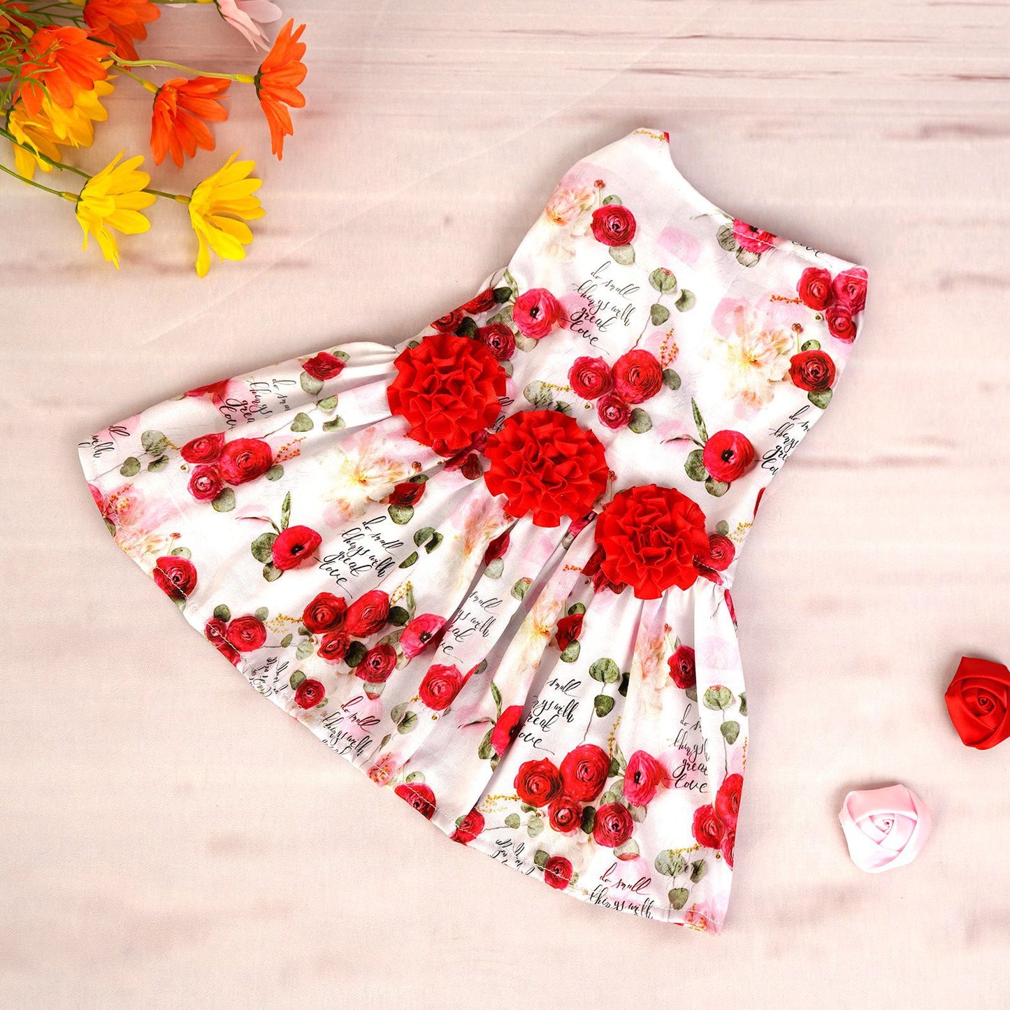 Cute Printed Pet Skirt