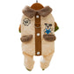 Thick Pocket Patch Pet Coat