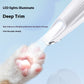 LED Pet Paw Hair Trimmer Electric Dog and Cat Clipper