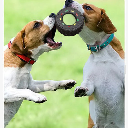 Small Tire Dog Vocalization Toy